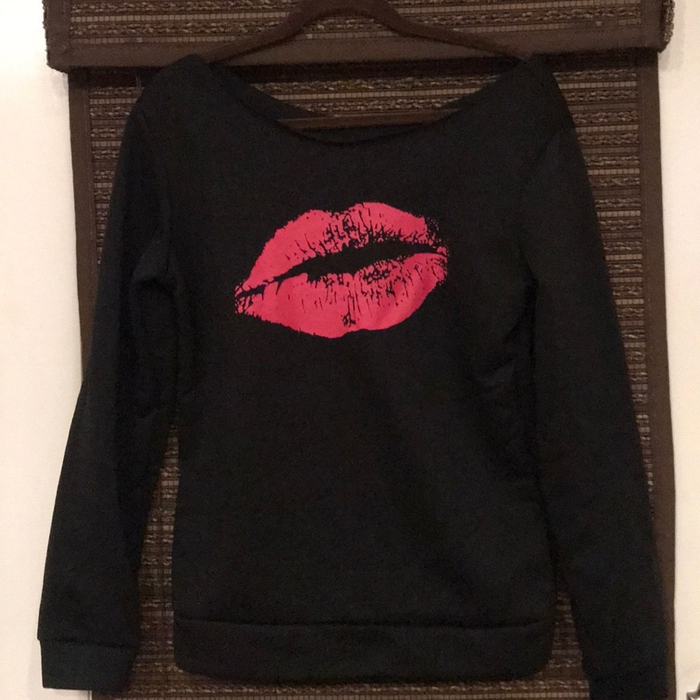 Pink lips sweatshirt💋